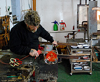 Glass Blower Craft Artists Jerpoint Studio photo