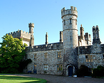 Inner Courtyard View of Lismore castle photo