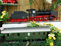 Marklin Model Train Display photo