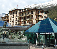 Matterhorn Museum Entrance at Zermatterhof Hotel photo