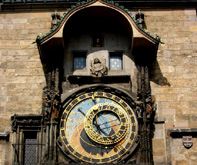 Prague Astronomical Clock face photo