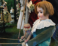 Doll with Monkey Puppenhaus Basel photo