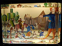 Panel of Norman Life Ros Tapestry Exhibition photo