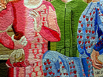 Close Needlework Ros Tapestry photo