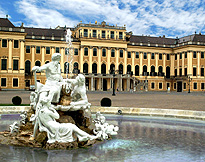Schloss Schoenbrunner Palace Baroque Facade photo