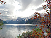 Lake Lucerne from Waldstatterhof Hotel photo