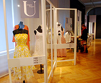 70s 80s couture design St Gallen Textile Museum photo