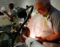 Crystal Cutting at Waterford Factory photo