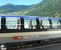 William Tell Express Rail Car View Windows photo
