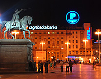 Zagreb Ban Josip Central Square photo