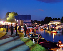 Henley Festival Riverside evening photo