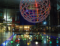 Piazza Entrance Globe Autostadt photo