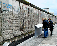 Berlin Wall Mauer Monument photo