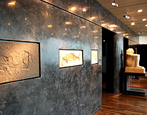 Fossils of Bodmer Library Foyer photo