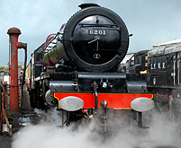 Crewe Locomotive Yard under Steam  photo