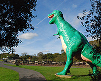 Tyrnosaurus at Tenby Family Dinosaur Park photo