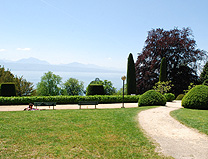 Musee Elysee Lake Geneva View from  Grounds photo