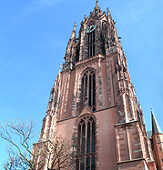 Gothic Steeple Frankfurt am main Cathedral photo