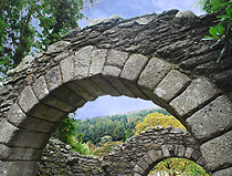 Arch Entrance Glendalough photo