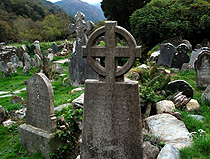 Glendalough Graveyard photo