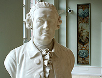 Johann Wolfgang von Goethe Bust at Goethe Haus photo