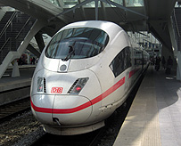 Germany ICE Fst Train Engine Mainz Station photo