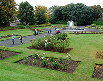 Rose Garden at Kilkenny Castle photo