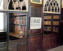 Locked Book Cage at Marsh's Library Dublin photo