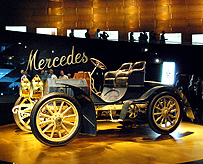 Mercedes Museum Classic Car Exhibit photo