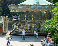 Carousel at Montmartre photo
