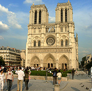 Notre Dame Square Ile de Cite photo