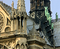 Flech Spire Gothic Detail Notre Dame Roof photo