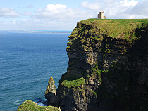 O'Briens Tower Overlooking Cliffs of Moher photo
