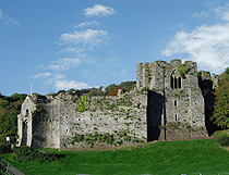 Oystermouth Castle in Mumbles photo