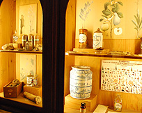 Apothecary Jars Display Pharmacy Museum Heidelberg photo