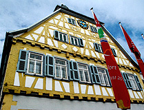 Historic Rathaus Town Hall Sinsheim photo