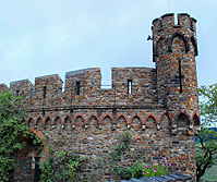 Castle Sooneck Neo-Gothic Battlement Tower photo
