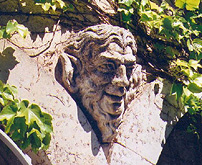 Faun Sculpture at St Michel du Lanes photo