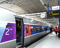 TGV 2nd Class Car photo
