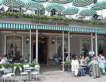 Terrace at Tomacelli Cafe Salzburg Old Market Square photo