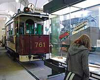 Tram Exhibit Dresden Transport Museum photo