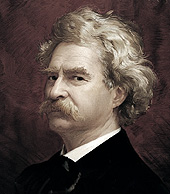 Mark Twain Portrait image