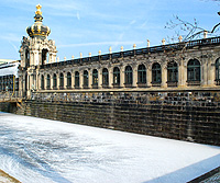 Zwinger Crown Gate Frozen Moat photo