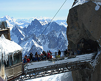 Aiguille du Midi Bridge to Mont Blanc Gallery photo