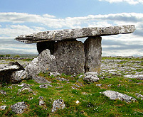 Neolithic Tomb at the Burren photo