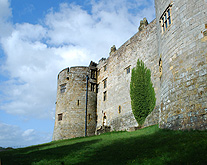 Chirk Castle Wales Turrets and Wall photo