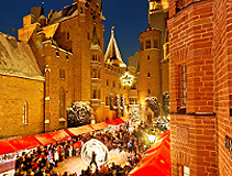 Christmas Market at Hohenzollern Castle photo