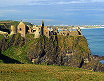 Dunluce castle Antrim Coastal Drive photo