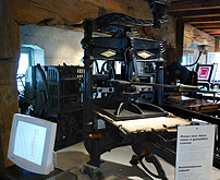 Press at Gutenberg Museum Fribourg photo
