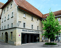 Musee Gutenberg Museum Fribourg entrance photo